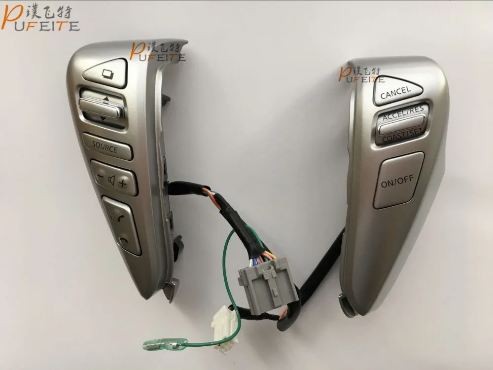

car styling 25550-3DA6A Steering Wheel Cruise Control Bluetooth Switches 255503DA6A For NISSAN TIIDA SENTRA SUNNY Livina ALMERA