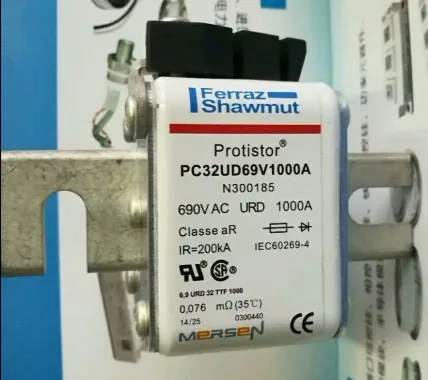 Предохранители: PC32UD60V1100A 6 URD 32 D08A 1100 W302101 / PC32UD50V1250A G300409 aR|Перемычки| |