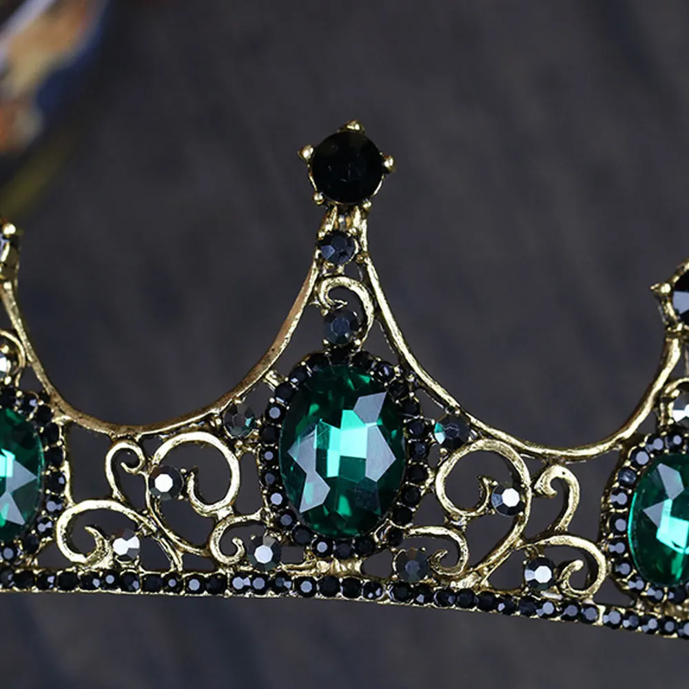 Фантастический дизайн головные уборы свадебная принцесса горный хрусталь, жемчуг, кристалл волос Свадебная Корона-Тиара вуаль головная повязка элегантная