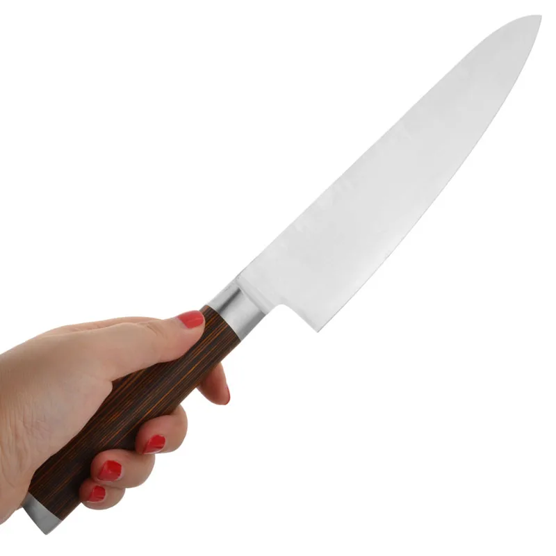 Upspirit 8 &quotНемецкий стиль мясорубка из нержавеющей стали Рыба суши нож для нарезки