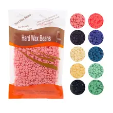 100 г натуральный травяной аромат Твердые восковые бобы унисекс депиляция горячая пленка бусины восковые гранулы без Полосы Нос удаление волос на теле случайный