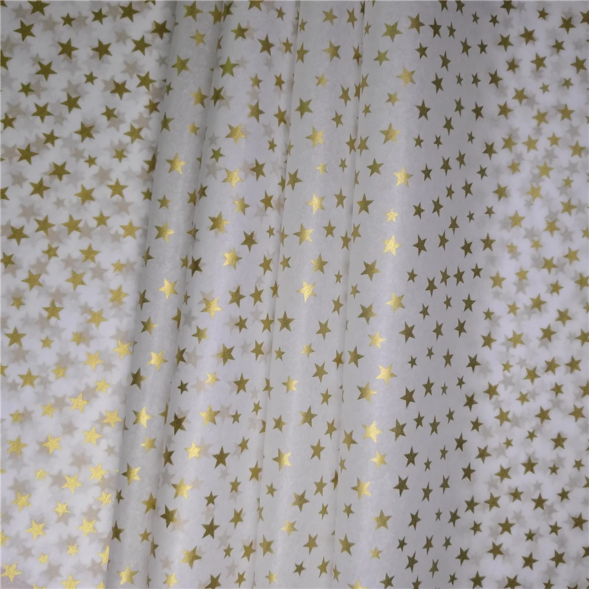 

100 Sheets Shiny Golden Stars Gift Wrapping Tissue Paper for Party & Decoration Free Shipping