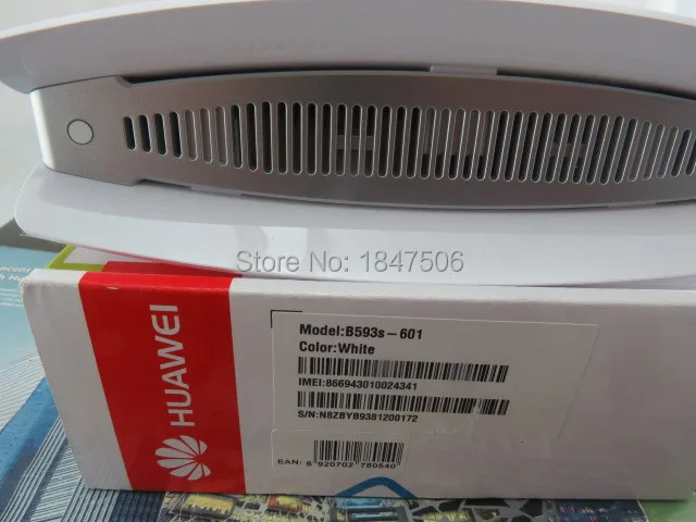 Huawei b593s-601 150 Мбит/с 4 г LTE FDD 2600 мГц TDD 2300 мГц CPE WLAN Беспроводной маршрутизатор 3G HSPA + wi-Fi мобильного широкополосного доступа + 4 г антенны