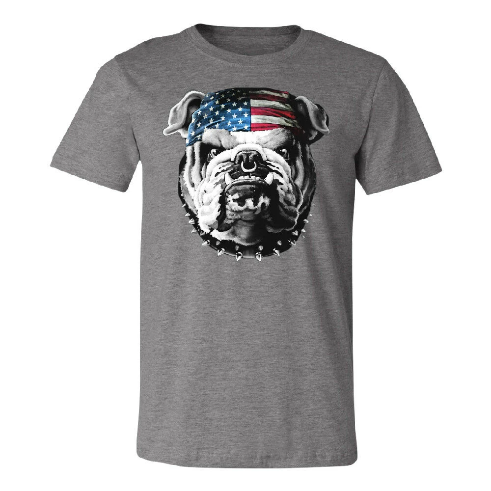 Мужская футболка с американским флагом Bulldog Banana 4 июля|Футболки| |