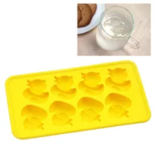 8-cell Утка Форма кубик льда Форма Лоток 3D DIY желеобразная шоколадная конфета(для выпечки) инструмент для приготовления пищи инструменты для мороженого украшения торта формы z0527# G30