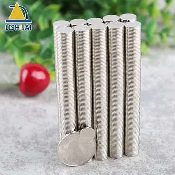 

500Pcs/Lot D10 mm x 1mm Neodymium Magnet Mini Small Round Disc Magnetic Materials Rare Earth Permanent Magnet