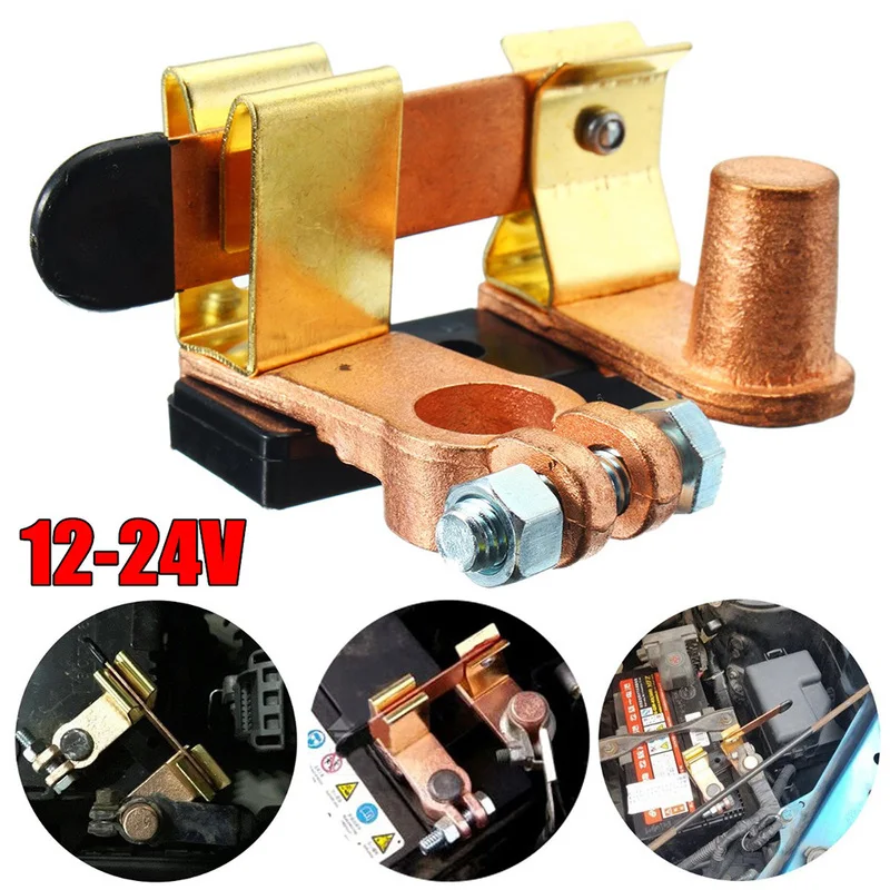 

Battery Disconnect Blade Switch for Top Post Terminal Car Battery Cut Off Shut Off Switch Auto Interior Parts Car Accessories