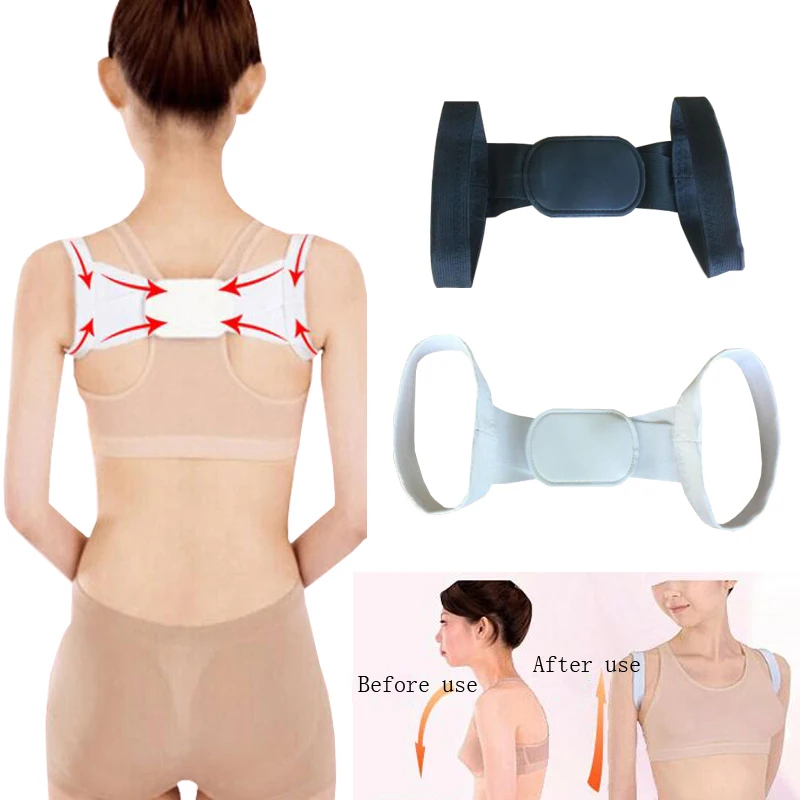 

New straight back correction invisible shoulder strap humpback breathable back posture with ultra-thin strap