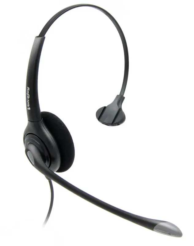 Headset Call Center dengan Mikrofon QD 