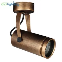 Лофт винтажный Светодиодный точечный светильник s промышленный поверхностный светильник деревенский магазин одежды кафе etro потолочный светильник винтажный светильник ing