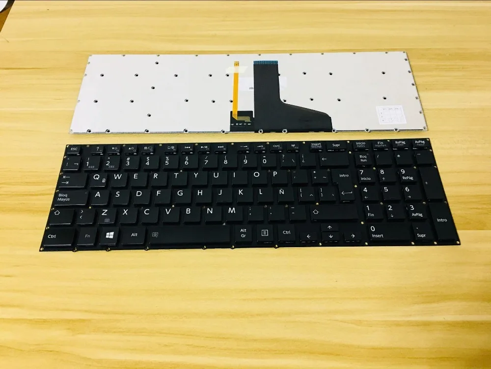 Клавиатура для Toshiba Satellite P50 P50T P70 P70T Qosmio X70 X75 с испанской раскладкой | Компьютеры и