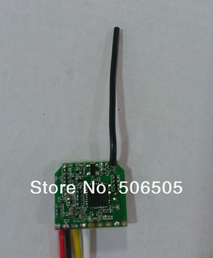 100mw 2.4Ghz audio and video wireless  transmitter with 8CH dip-switch