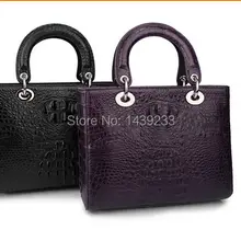 Натуральная кожа аллигатора, модная женская сумка-клатч из крокодиловой кожи