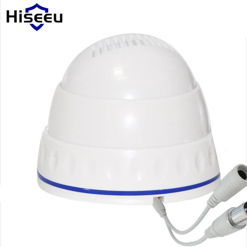 Hiseeu ahdh 1080 P Семья мини купол безопасности аналоговые CCTV Камера Крытый ИК Ночное видение Plug and Play Бесплатная доставка AHCR512