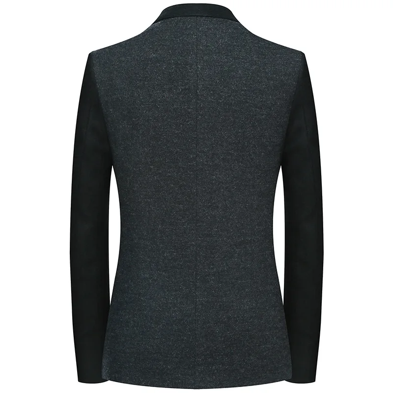 FAVOCENT 2019 Spring Autumn Men Slim Single Button Blazer Suit Jacket Male Business Coat Homme Fashion Wool Casual Blazers Coat FAVOCENT 2019 Spring Autumn Men Slim Single Button Blazer Suit Jacket Male Business Coat Homme Fashion Wool Casual Blazers Coat