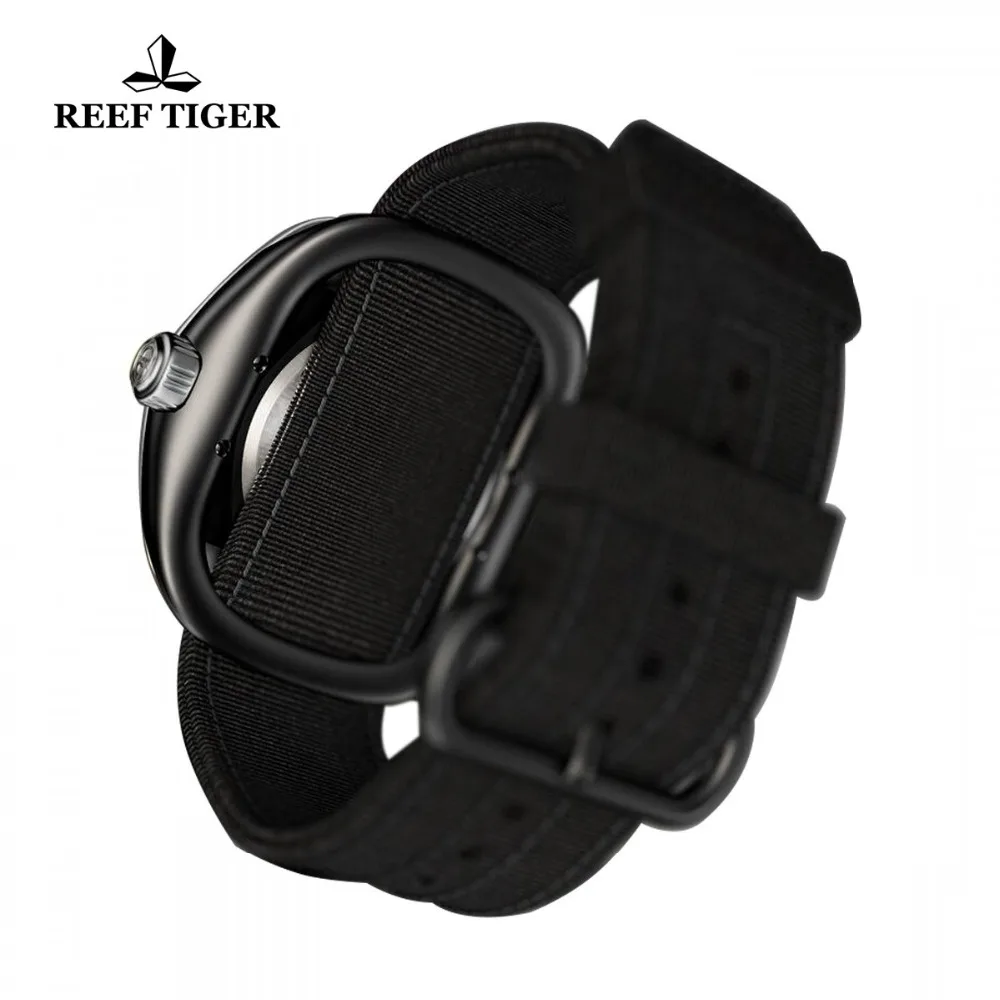 Мужские часы Reef Tiger/TT спортивные водонепроницаемые автоматические светящиеся