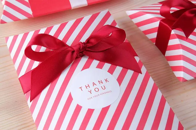 500 шт конфеты десерт сумка шоколадная Подушка-как красная полоска бумажная подарочная коробка украшение для свадебной вечеринки сделай сам подарок для детского душа