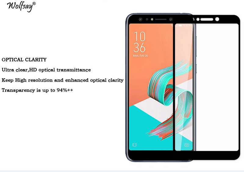 1 шт. для стекла Asus Zenfone 5 Lite ZC600KL защита экрана закаленное стекло Для ZenFone 5 Selfie Pro(ZC600KL) защитная пленка