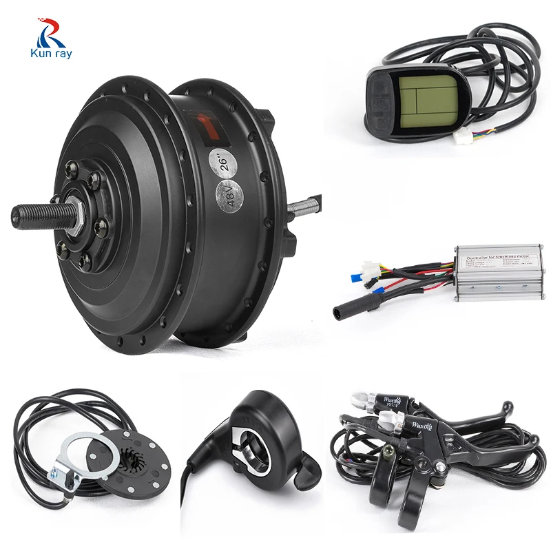 Flash Deal MXUS XF07 250W  350W Front Motor Wheel Electric Bicycle Conversion Kit 20 24 26 28 27.5 inch 700C Bicicleta Eletrica Blcd Motor 4