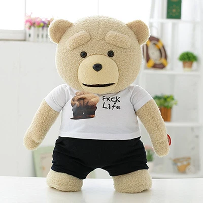 Большой говорящий медведь Ted говорящий плюшевые игрушки Тедди электронные мягкие животные для детей Девочки Мальчики детская диадема - Цвет: speaking