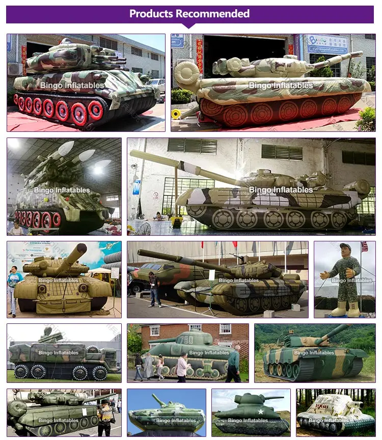 BG-M0085-Inflatable military decoy tank_3