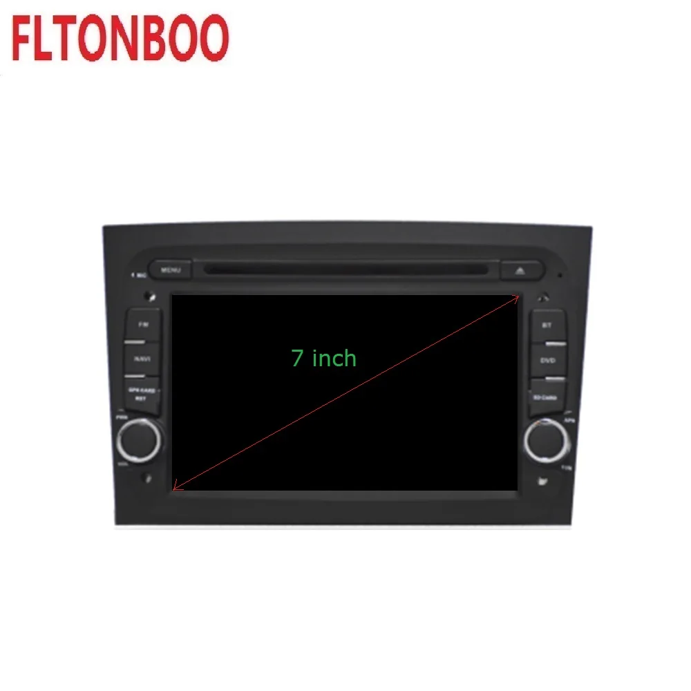 Best 7 inch android 9 car DVD gps navigation for fiat DOBLO 2015,radio,wifi,quad core,English,russian,french 19