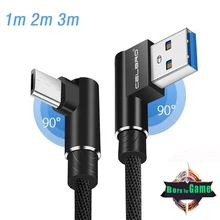 Для samsung Galaxy S7 S6 S4 Edge J7 J5 J3 J2 прямоугольный Micro Usb кабель для быстрой зарядки Microusb 90 градусов кабель для зарядки