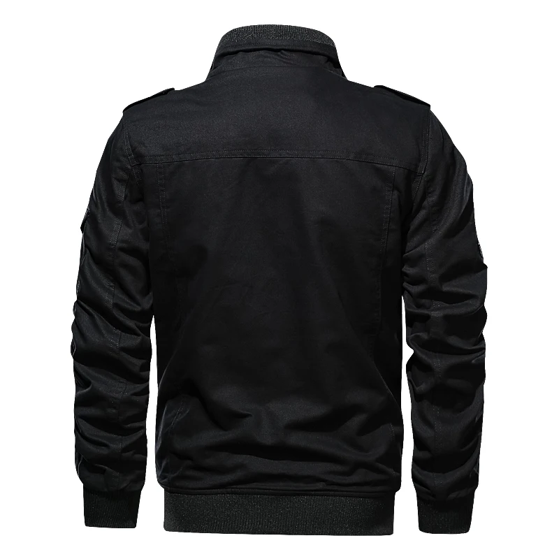  Mountainskin 2020 New Men's Jacket Spring Autumn Military Coat Army Casual Outerwear Male Jackets M
