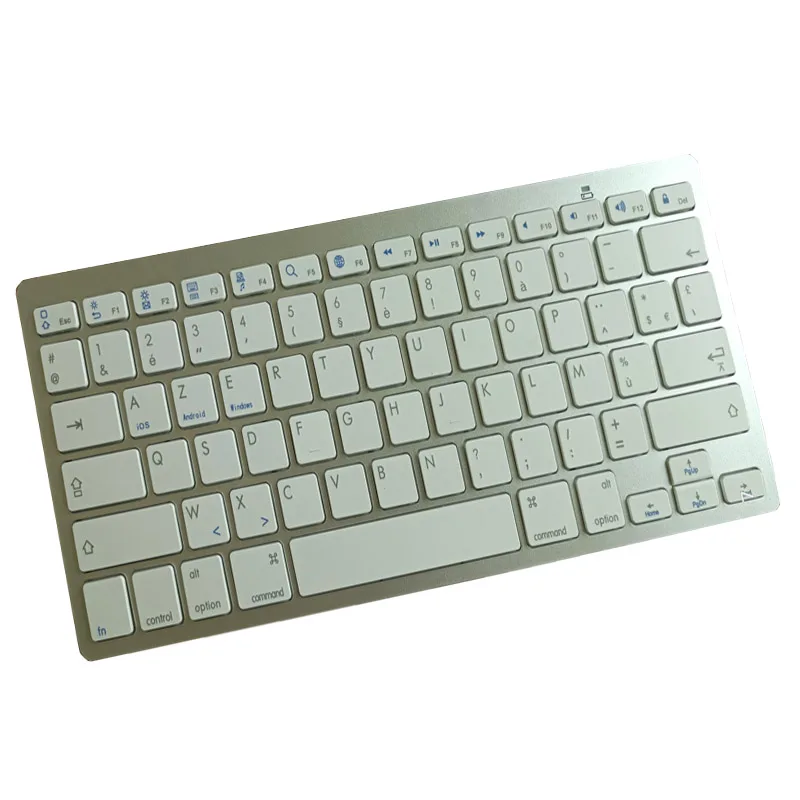 3 French Keyboard Bluetooth