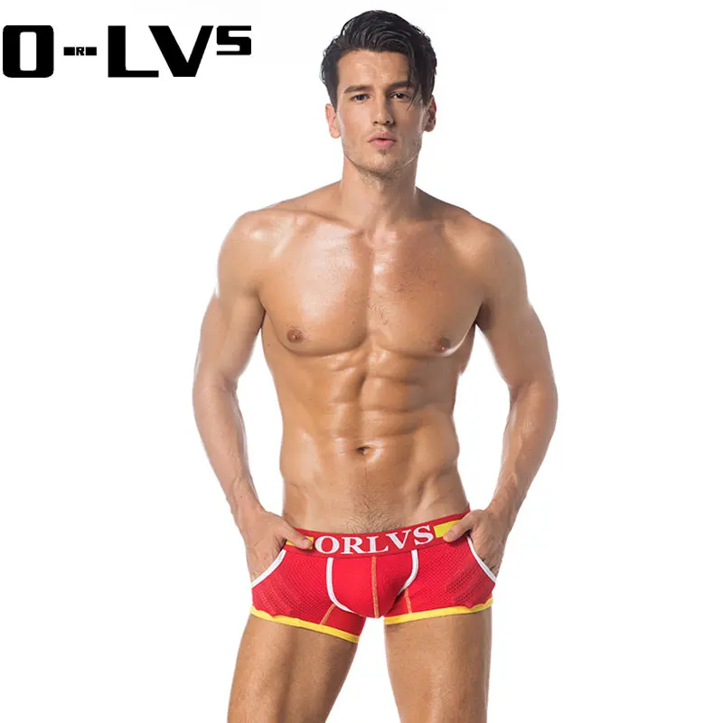 ORLVS 3 шт. трусы боксеры мужское нижнее белье мужские Calzonas Hombre Tmall OR114|Боксеры| |