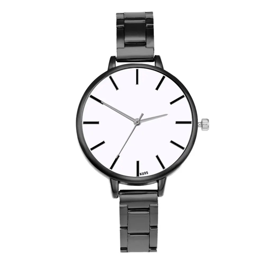 

Casual Fashion Ladies Quartz Watch Steel Mesh Band Quartz Watch Personality Wild Women Watch Best Gift K095 Business Watch