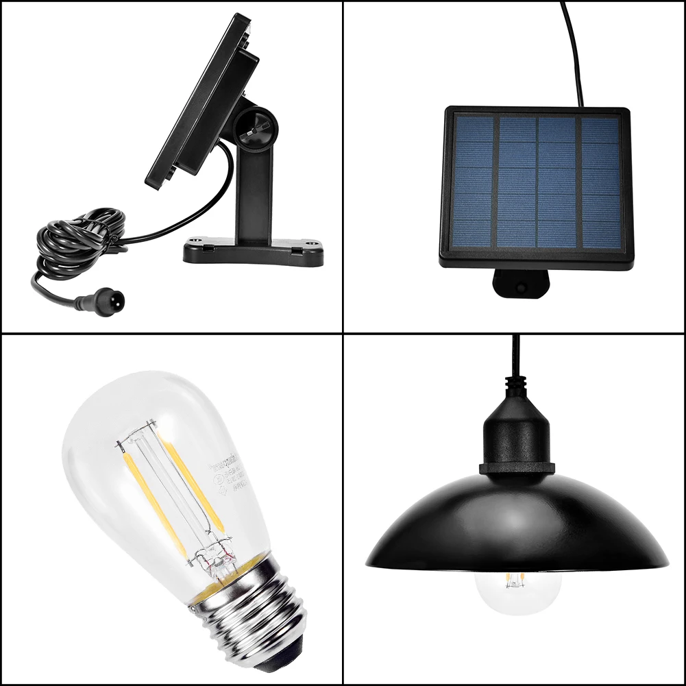 Pingente de Led Pendurada ao ar Led à Prova Retro Lustre Solar Lâmpada Livre Pátio Corredor Jardim Rua Luzes d' Água Luz Led Mod. 130271 5 Retro Lustre Luz Pingente de Led Solar