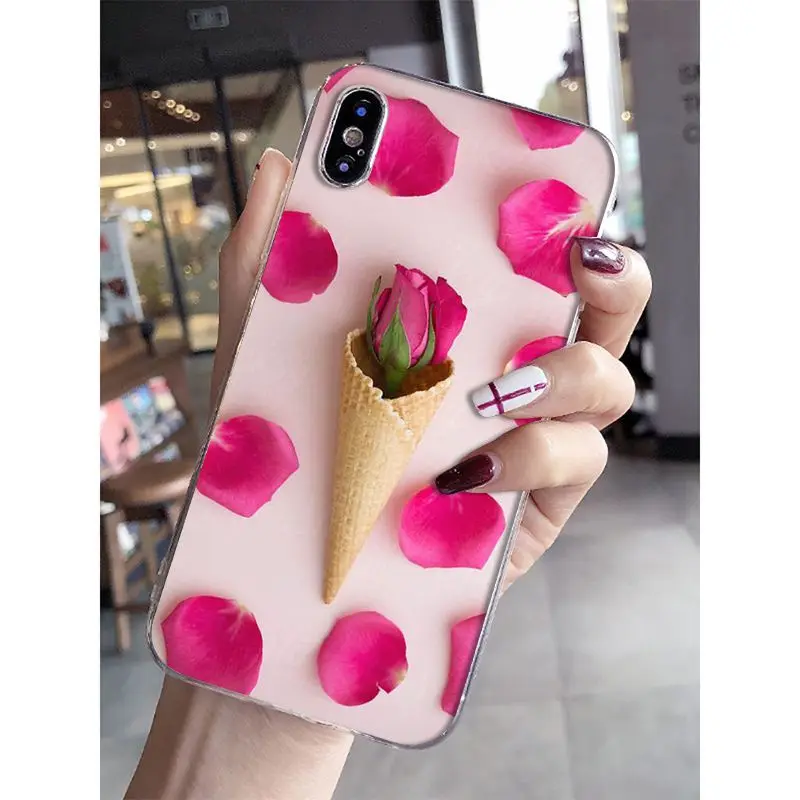candy colors ice cream flowers