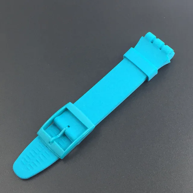 17mm 19mm Replacement strap for Swatch strap High quality Silicone
