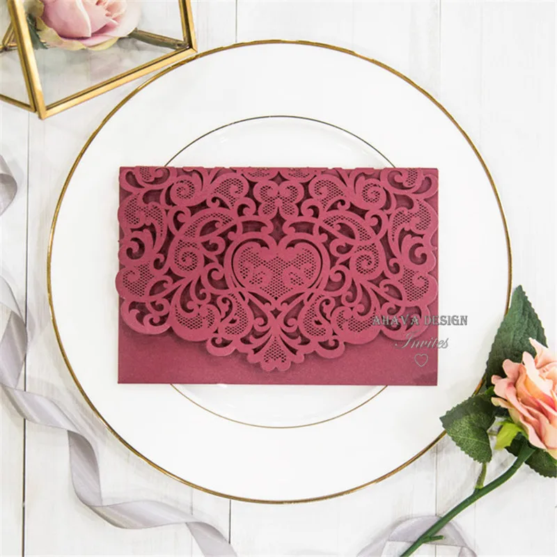 elegant-burgundy-and-gold-heart-laser-cut-wedding-invitations-EWWS181-2
