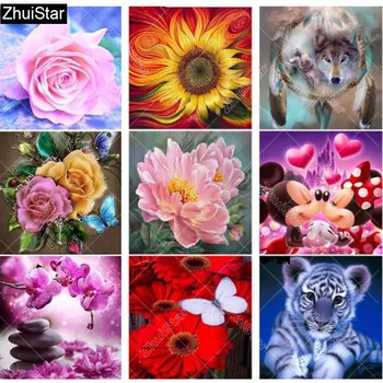 

new Full circular Diamond 5D DIY Diamond Painting Embroidery Cross Stitch Rhinestone Mosaic Painting home Decor XSH