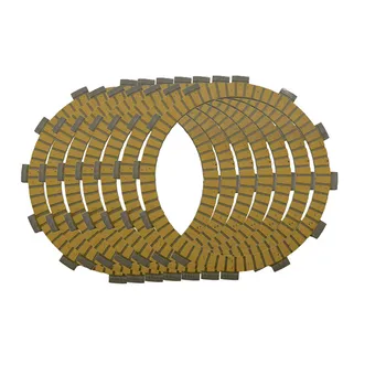 

Motorcycle Clutch Friction Plates Set For Kawasaki ZZR400 ZRX400 KLE 400 / 500 Lining #CP-0009 1989-2003