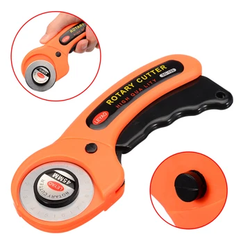 

10 Rotary Cutter Blades+45mm Rotary Cutter Quilters Sewing Quilting Fabric Cut Cutting Patchwork Leathercraft Sewing Tool