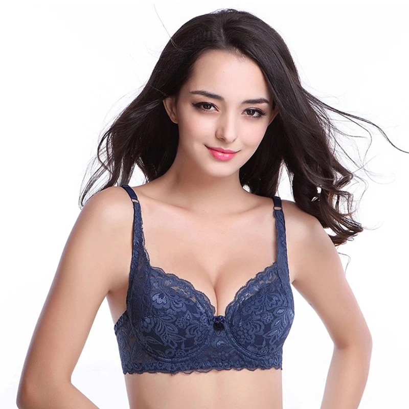 Sexy Thin Bra Plus Size 32-40BCD Cup Women Underwear Bra Brassiere Adjustment  Lingerie Bras For Women Underwire thin cup