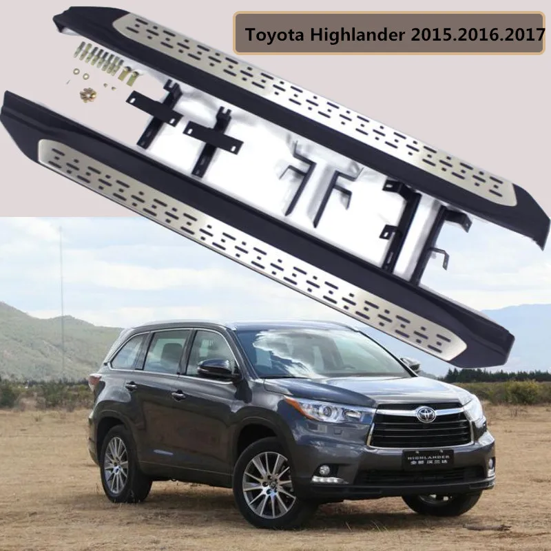 For Toyota Highlander 2015.2016.2017 Car Running Boards Auto Side Step