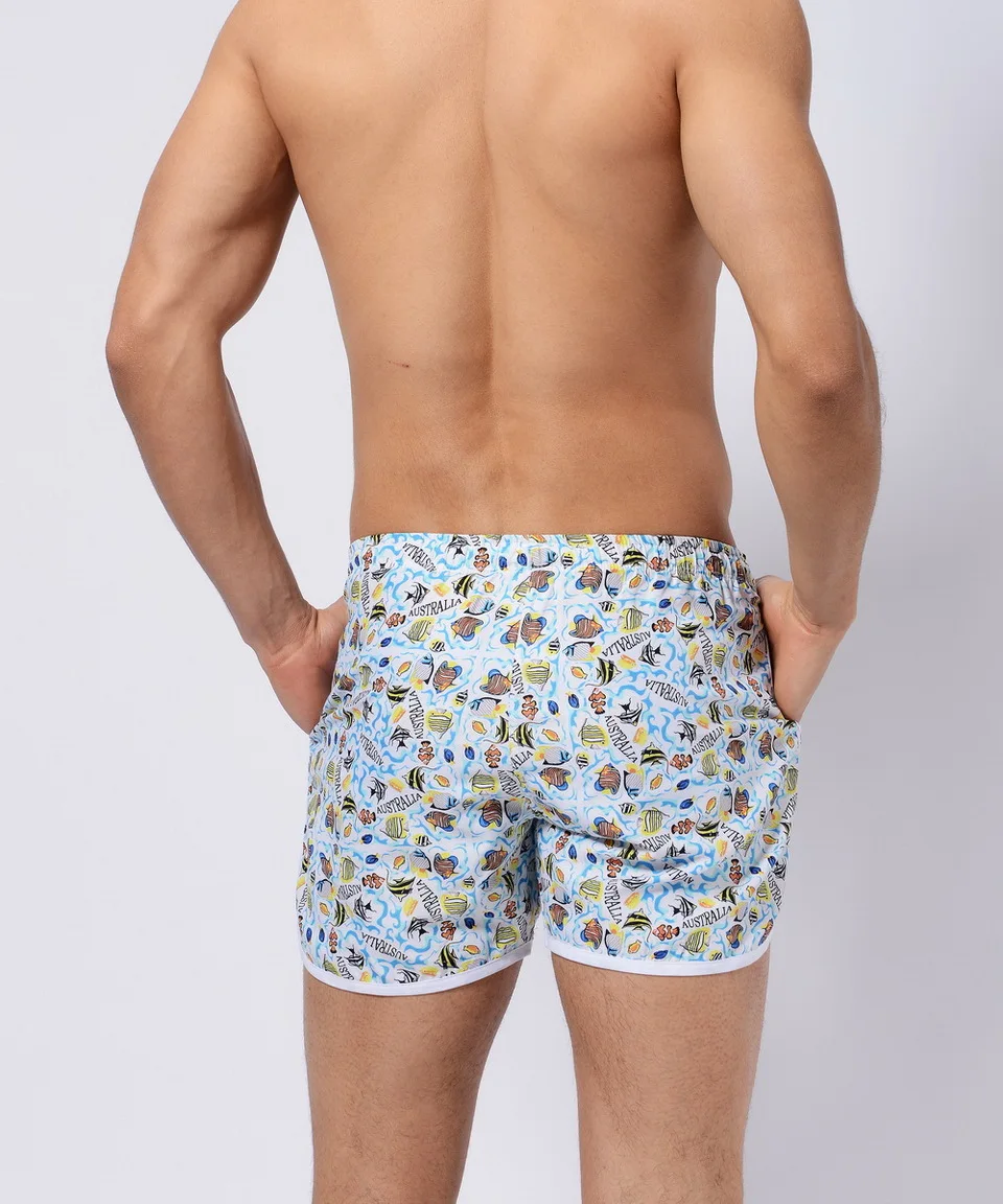 Мужские пляжные брюки человек море одежда мужские поло пикантные для мужчин боксер шорты для женщин доска Размеры XL