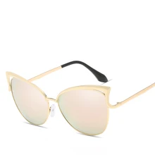 Snvne Borde De Metal gafas de sol para los hombres gafas de Sol del Ojo de Gato mujeres de la Marca de diseño gafas de sol oculos feminino hombre mujer KK477