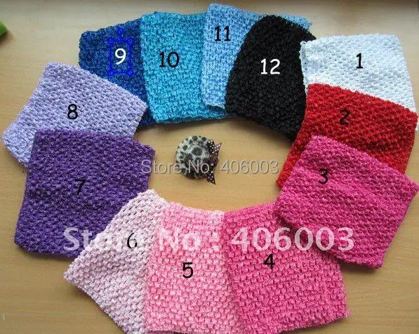 

9*7.5inch Large Girls Waffle Crochet Tube Tutu Pettiskirt Tops