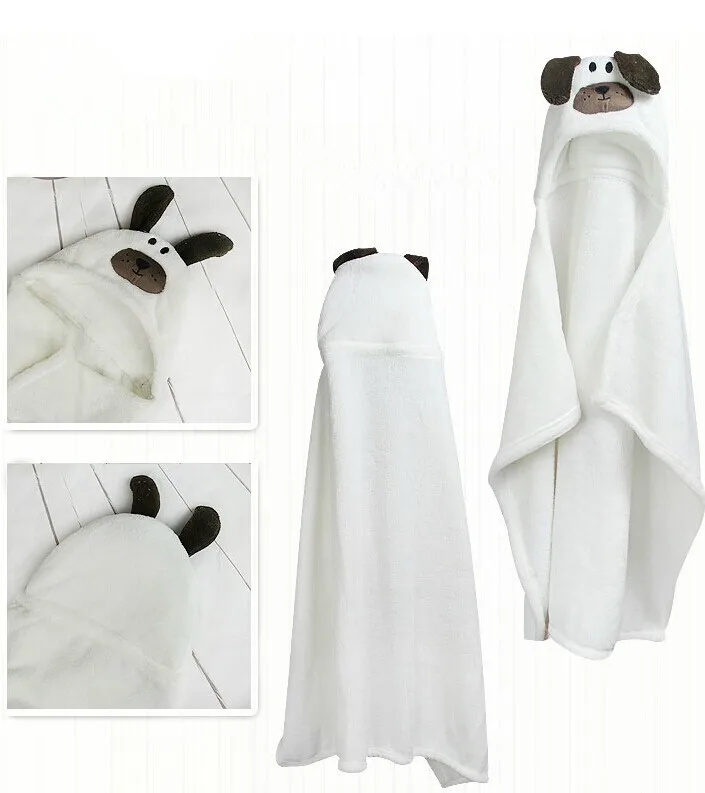 Детское одеяло, Флисовое одеяло для новорожденных, детское банное полотенце, формы животных,, 100 см x 100 см, Лев - Цвет: beige dog