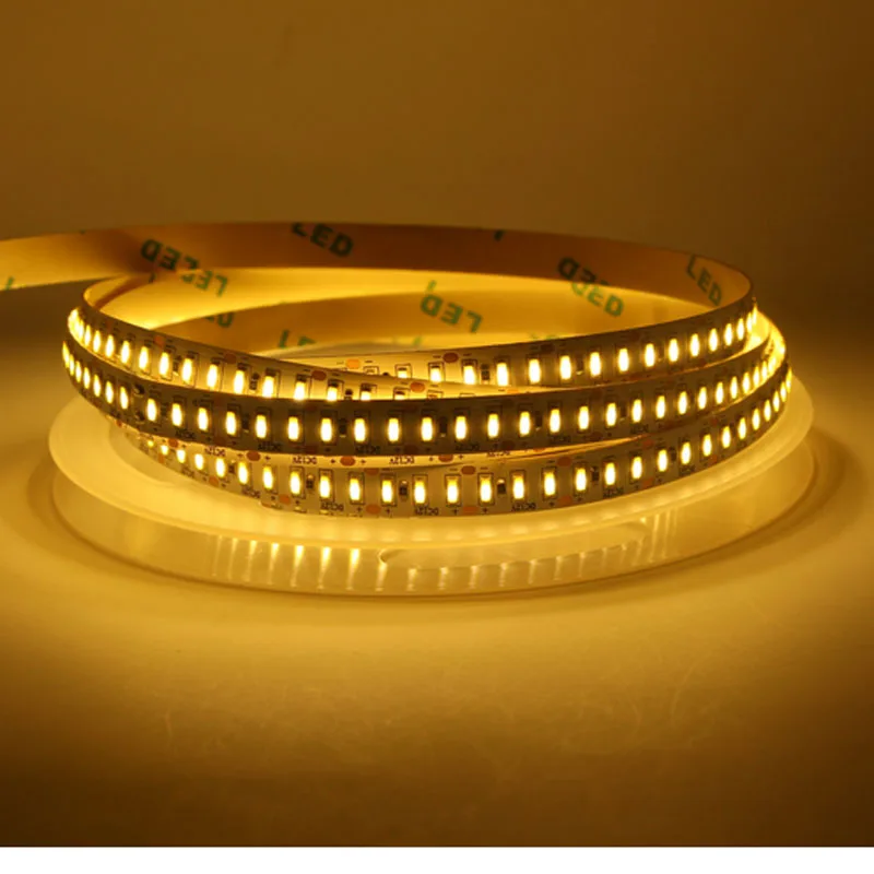 4014 3014 Светодиодная лента 12V 204 LEDs/m 5M LED Диодная свет водонепроницаемый ультра