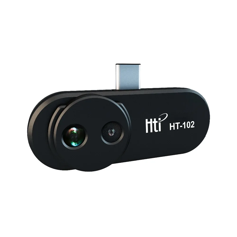 HT-102 мобильный телефон тепловая камера USB термометр внешний Инфракрасный мини дешевый тепловизор для Android с адаптером