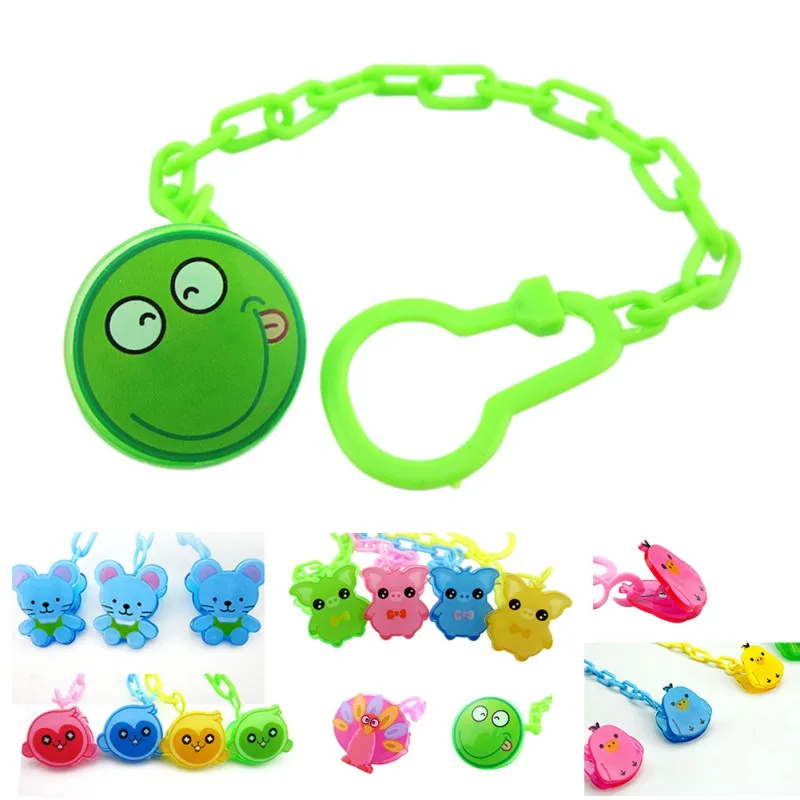 

2018 Newborn Baby Pacifier Clip Chain Cartoon Monkey Pacifier Soother Nipple Toy Anti Lost Clip Chain Leash Strap