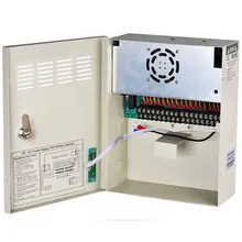 UPS Питание коробка для камеры видеонаблюдения DC 12V 20A 18 Каналы 240 Вт источников бесперебойного Мощность