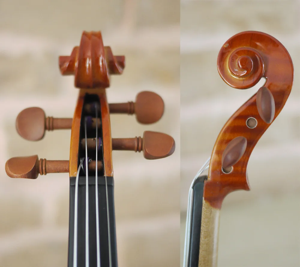 1715 Stradivarius модель 1/4 скрипка № 1639, сибирская ель, масляный лак, антикварная скрипка, продвинутый уровень, мощный богатый цвет