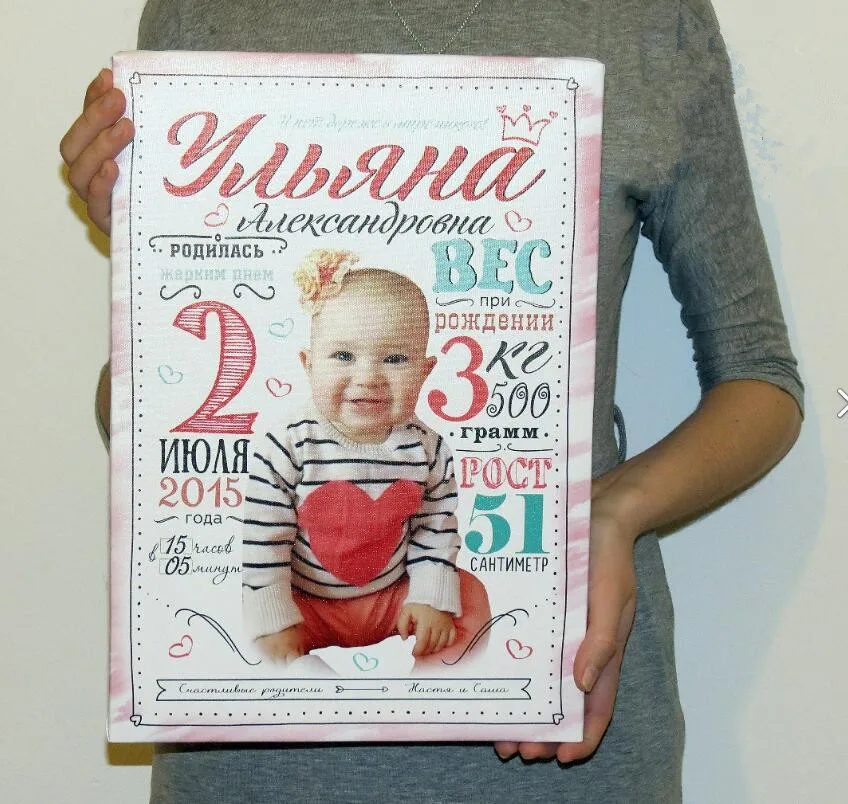 Photo Custom! Baby photo custom baby diamond painting 5D DIY diamond